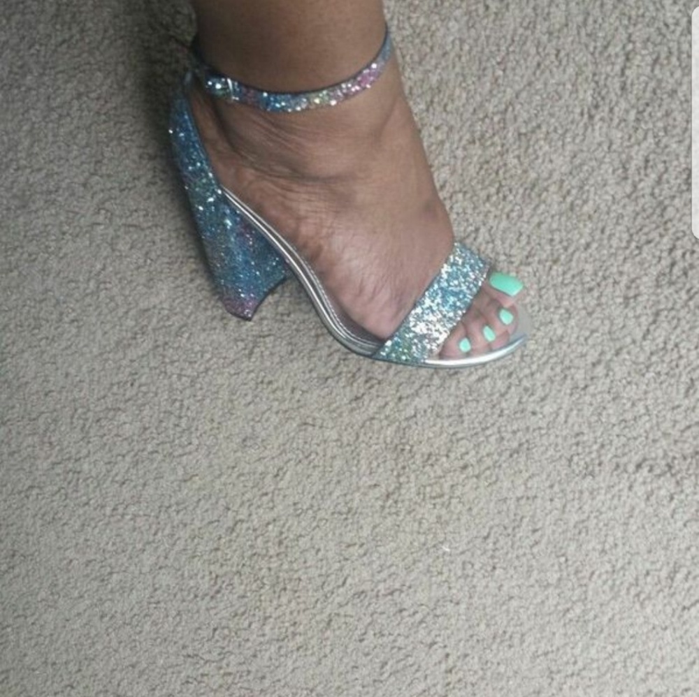 Steve Madden Glitter Heels